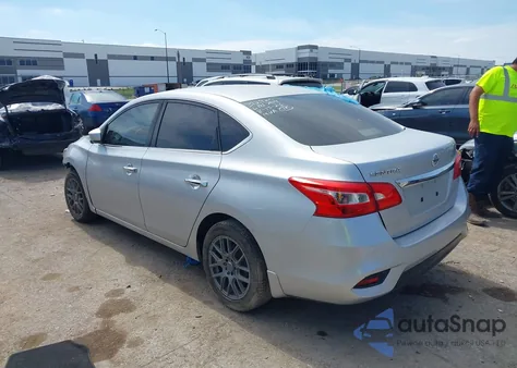 2017 Nissan Sentra S из США, поврежденный, VIN 3N1AB7APXHY388197